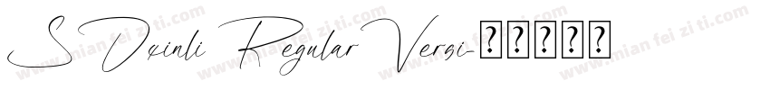 SJxinli RegularVersi字体转换